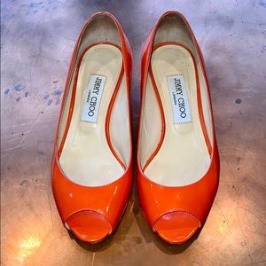 Jimmy Choo Mini Wedge Heels, Slip On
